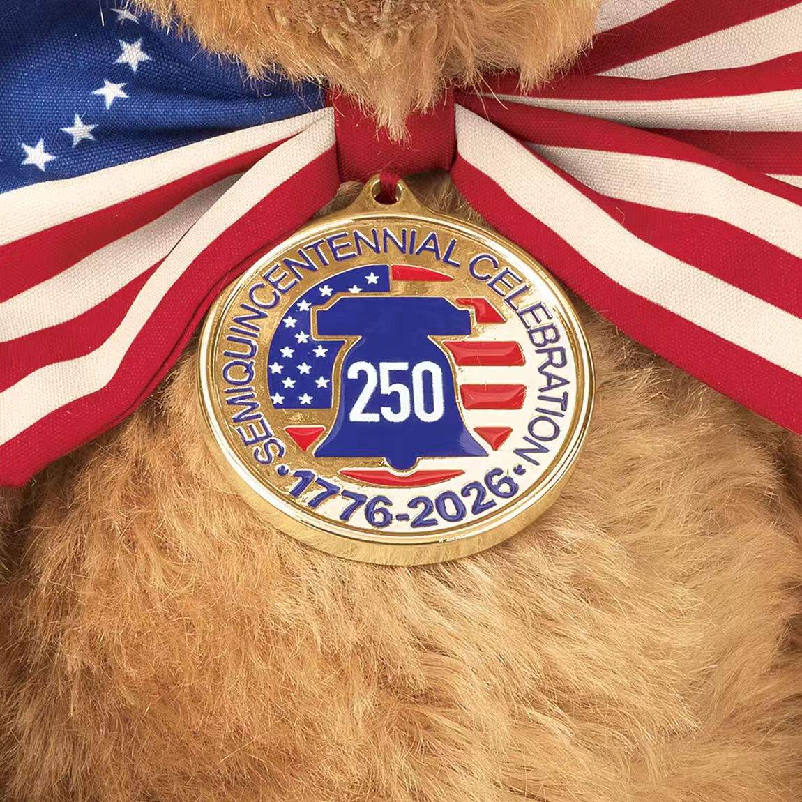 🎉 The 250th Anniversary of America Bear – 1776-2026 Limited Edition.(Buy two and enjoy free shipping! 🎉)