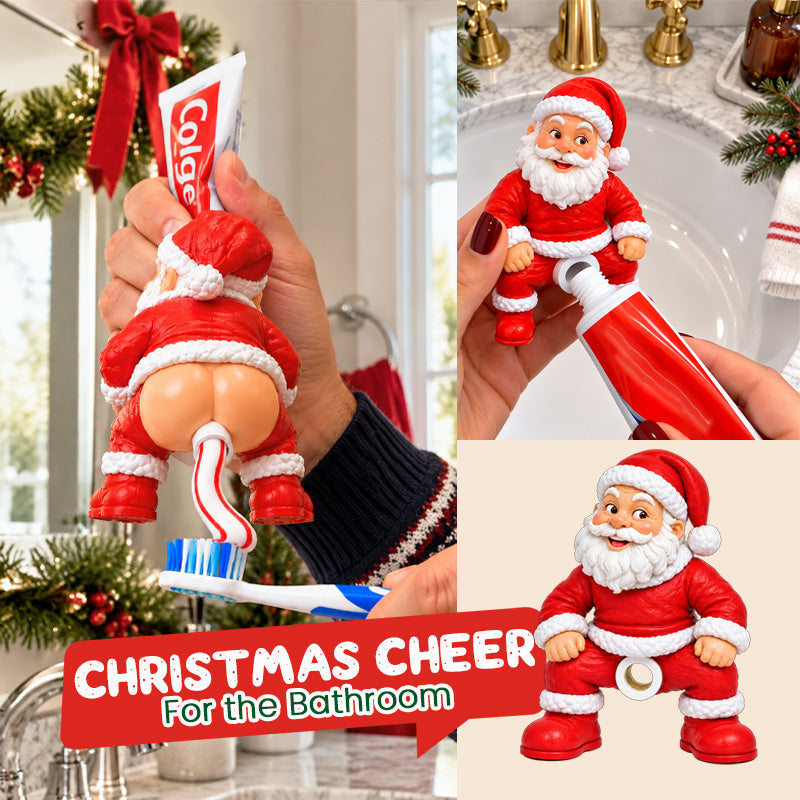 Funny Santa Butt Toothpaste Squeezer
