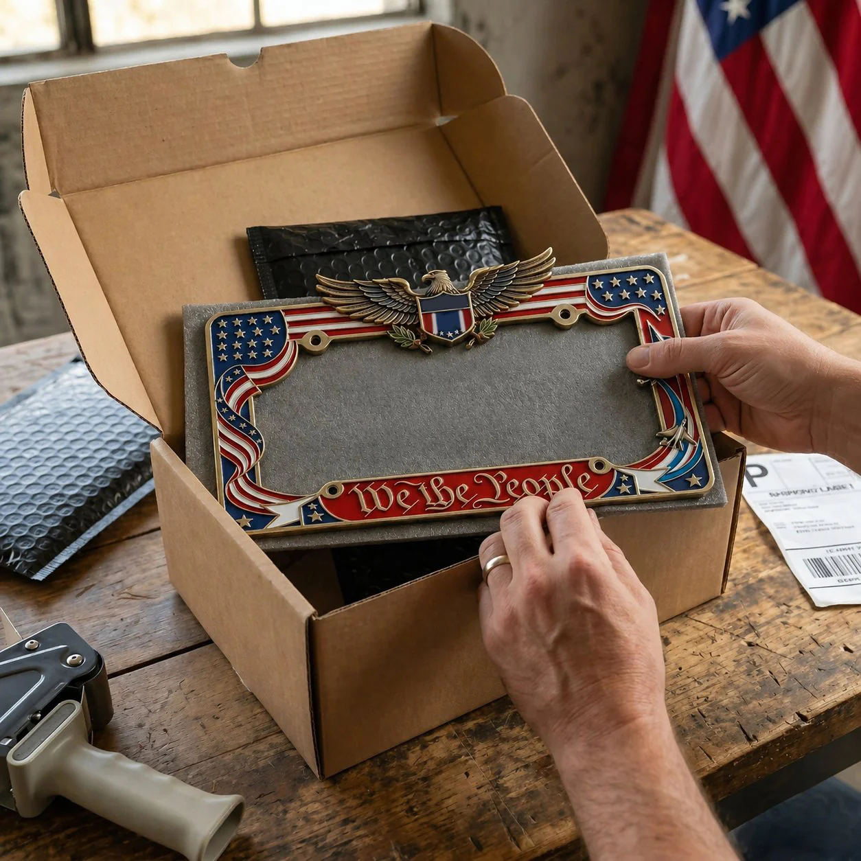 š„LAST DAY 49% OFF-š¦
250th Anniversary Commemorative License Plate Frame