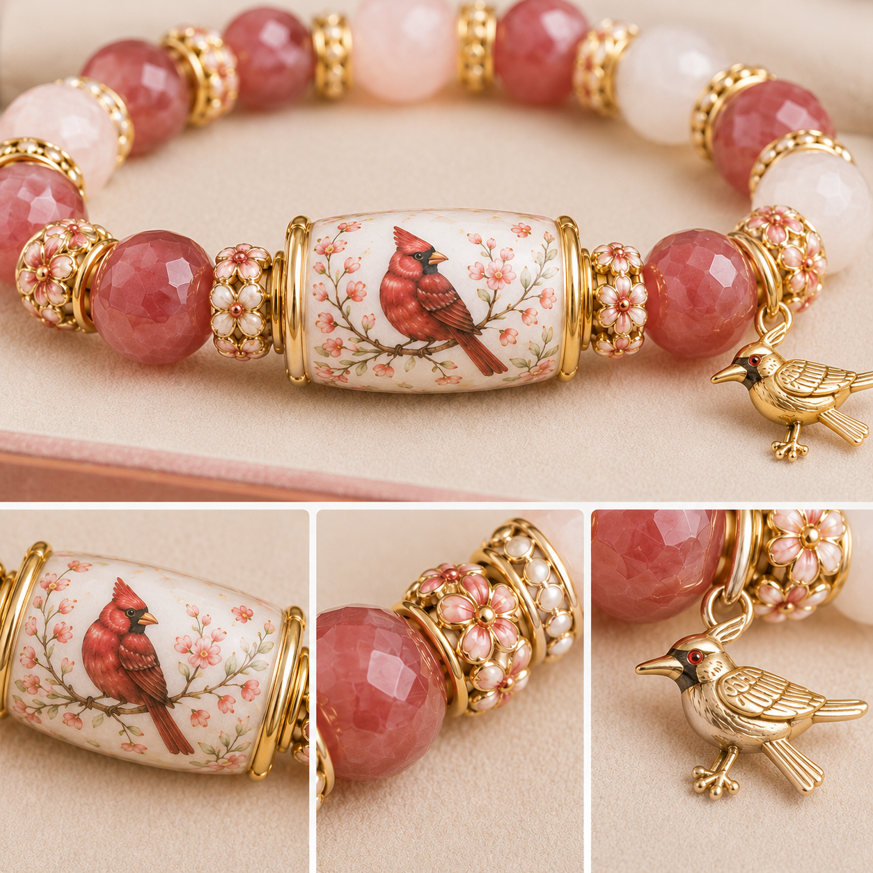 🌿 Love, Peace & Spring Blessings 💖 | 2026 Limited Edition Bracelet
