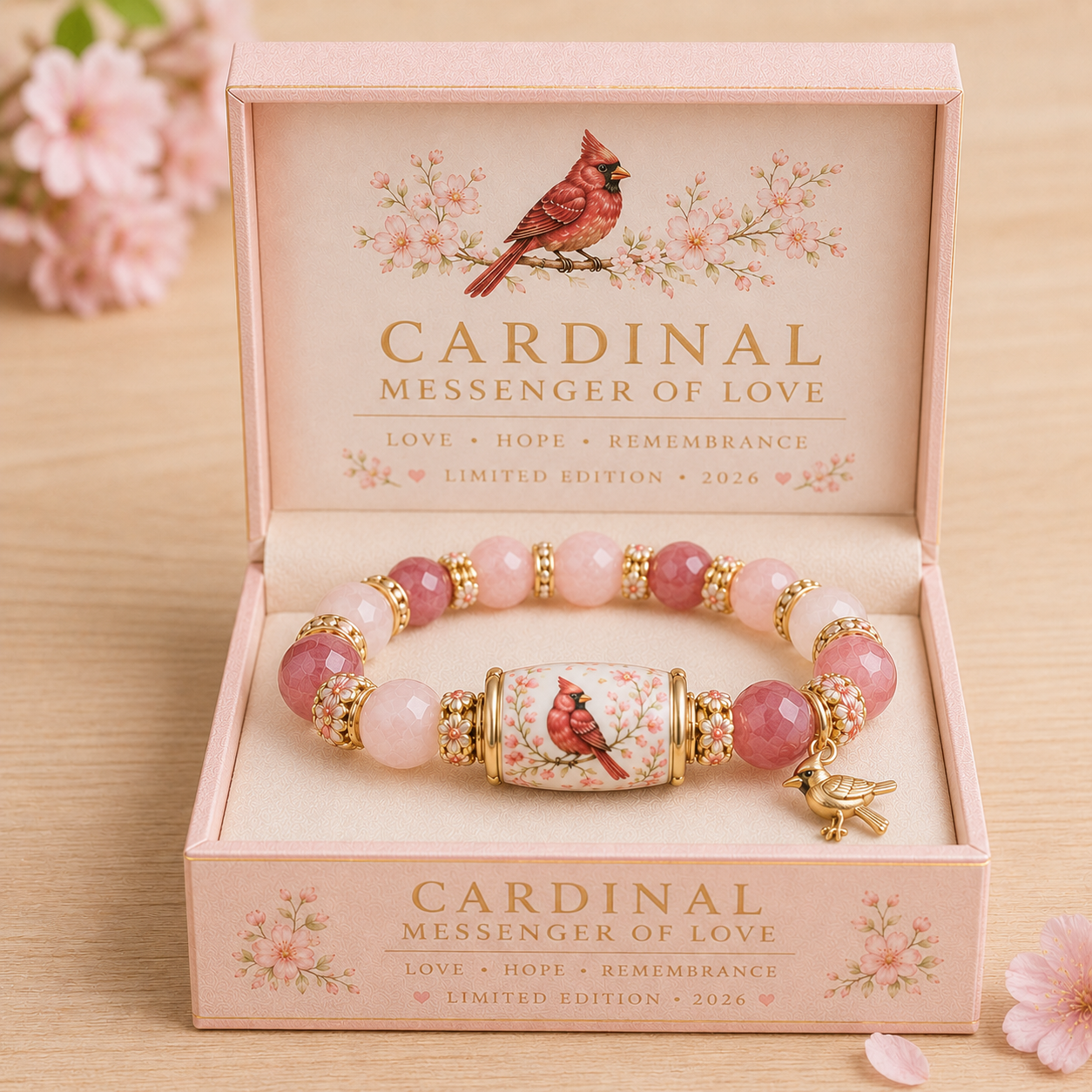 🌿 Love, Peace & Spring Blessings 💖 | 2026 Limited Edition Bracelet