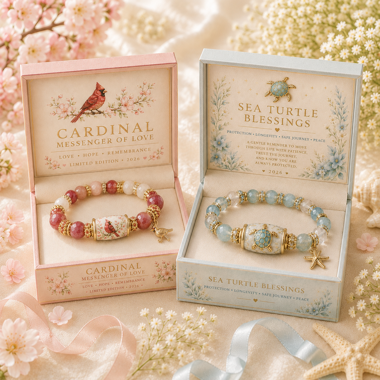 🌿 Love, Peace & Spring Blessings 💖 | 2026 Limited Edition Bracelet