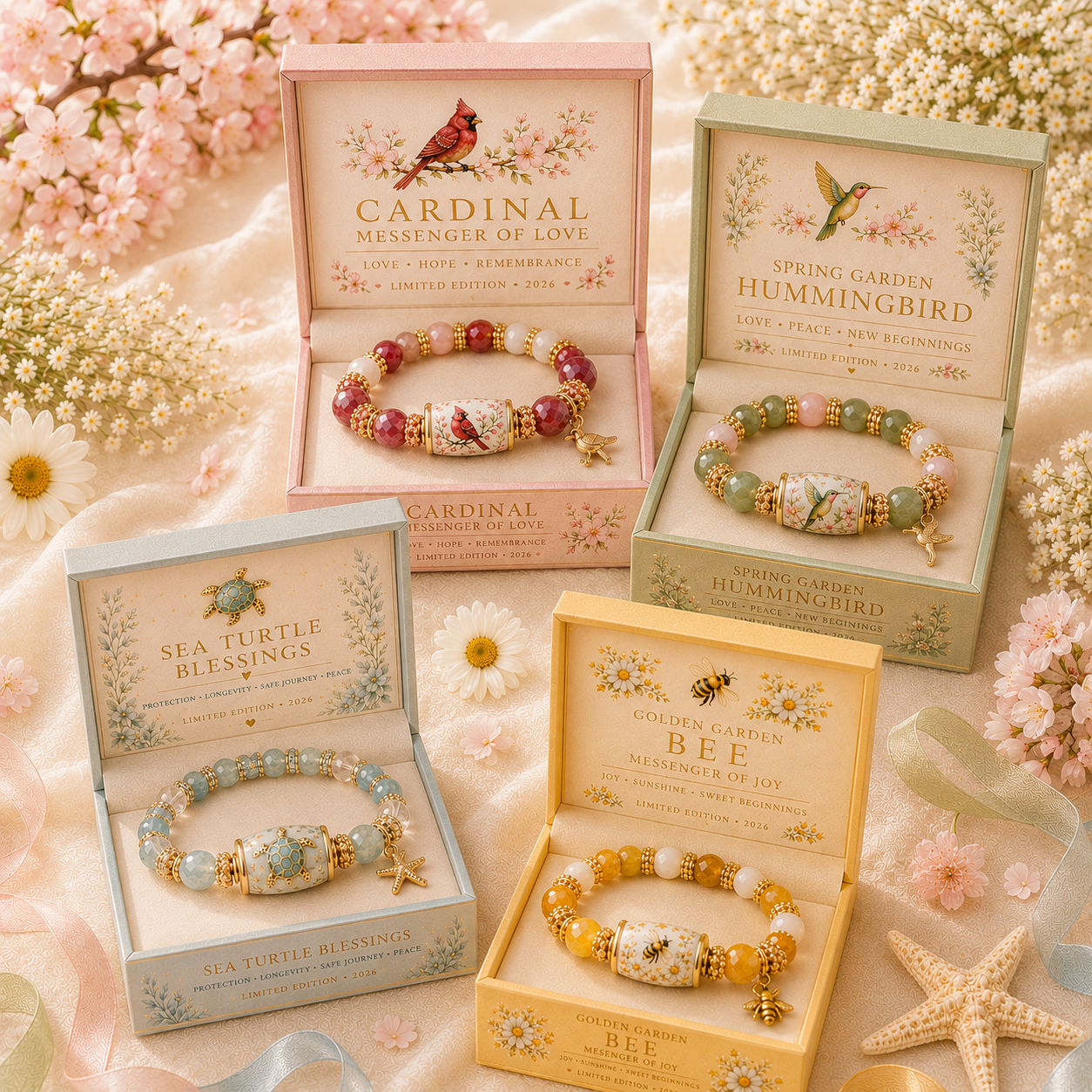 ❤️ Love, Remembrance & Cardinal Blessings 🕊️ | 2026 Limited Edition Bracelet